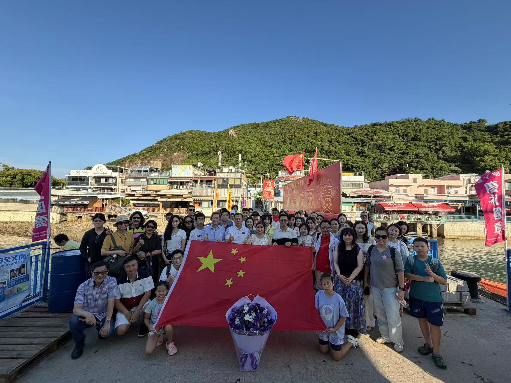 香港內蒙古社團總會國慶遊船賞煙花