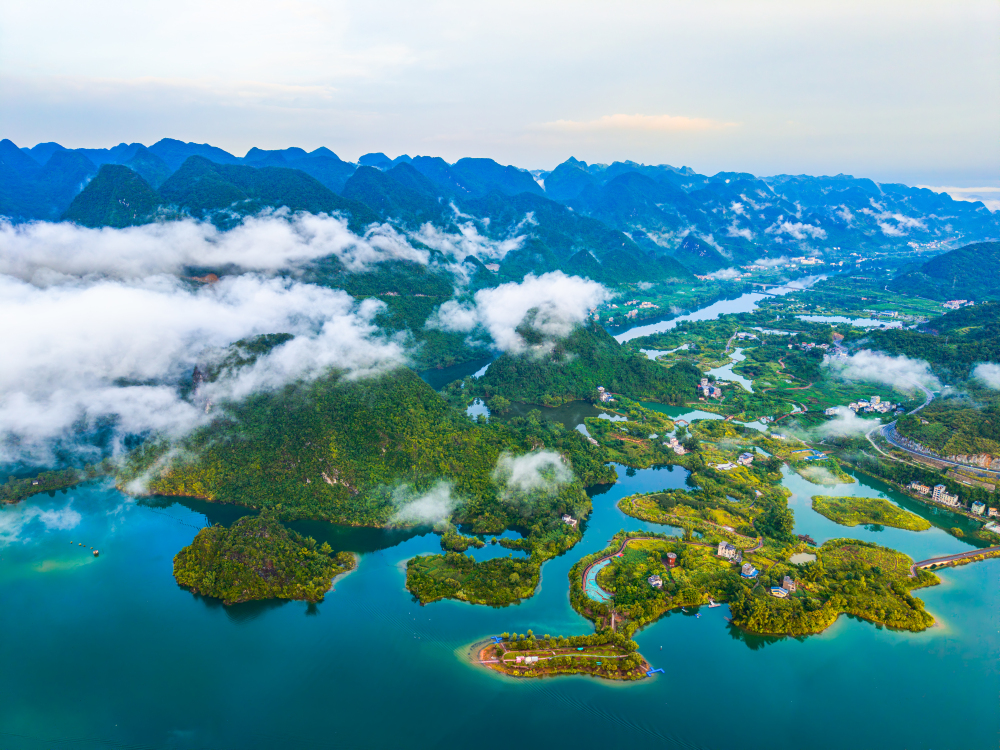 桂東蘭坡豪湖國慶開遊 打造內陸湖島文旅新地