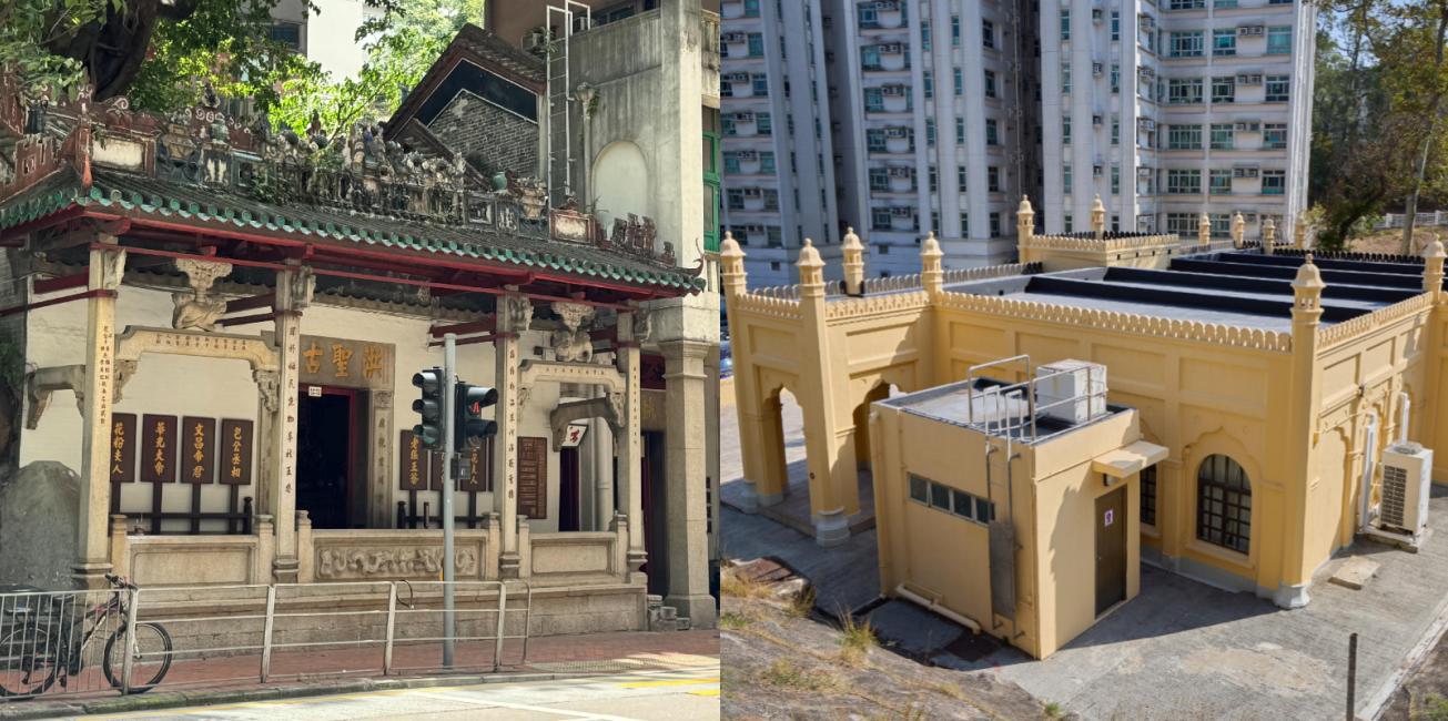 灣仔洪聖古廟及赤柱清真寺列為法定古蹟