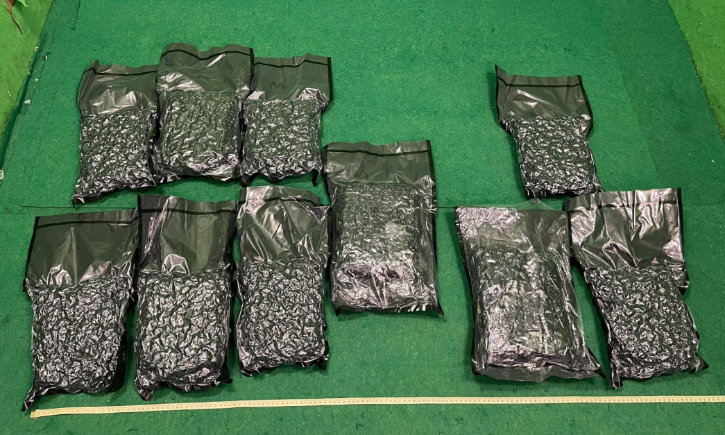 海關於機場檢6公斤懷疑大麻花 49歲內地男旅客被捕