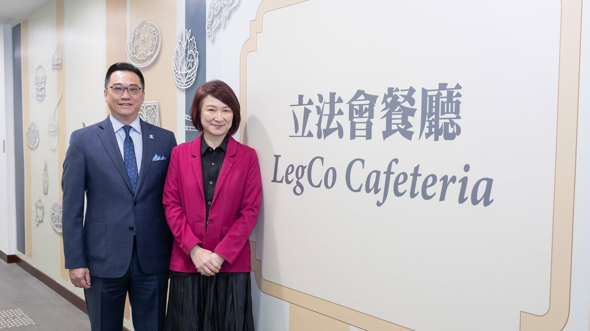 立法會新餐廳正式開幕 李慧琼期望以食客為本