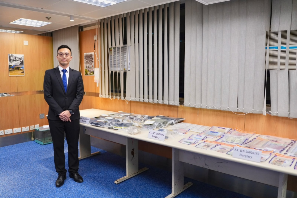 警破9宗屋苑爆竊及盜卡案 拘捕兩男涉170萬元