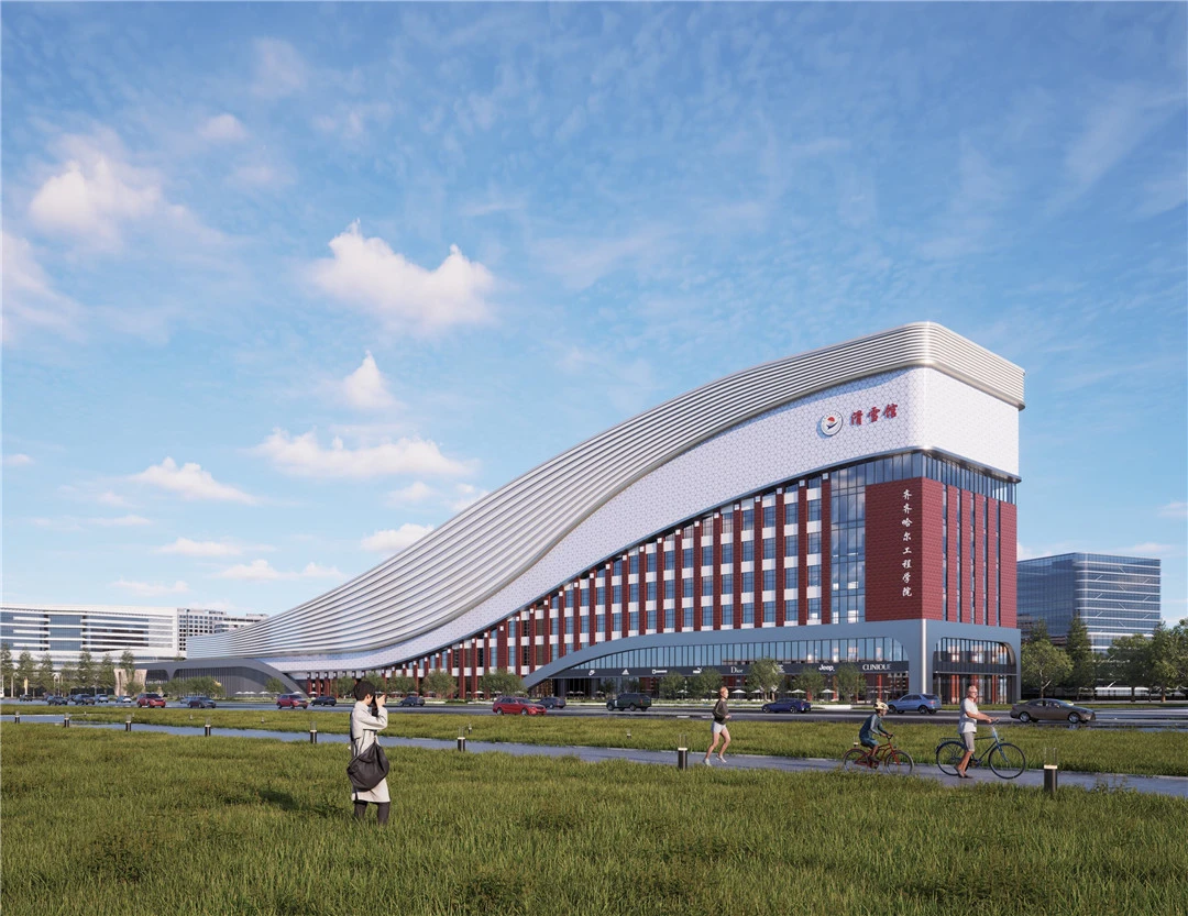 冰雪產教融合亮眼！齊齊哈爾工程學院冰上運動館激情開賽