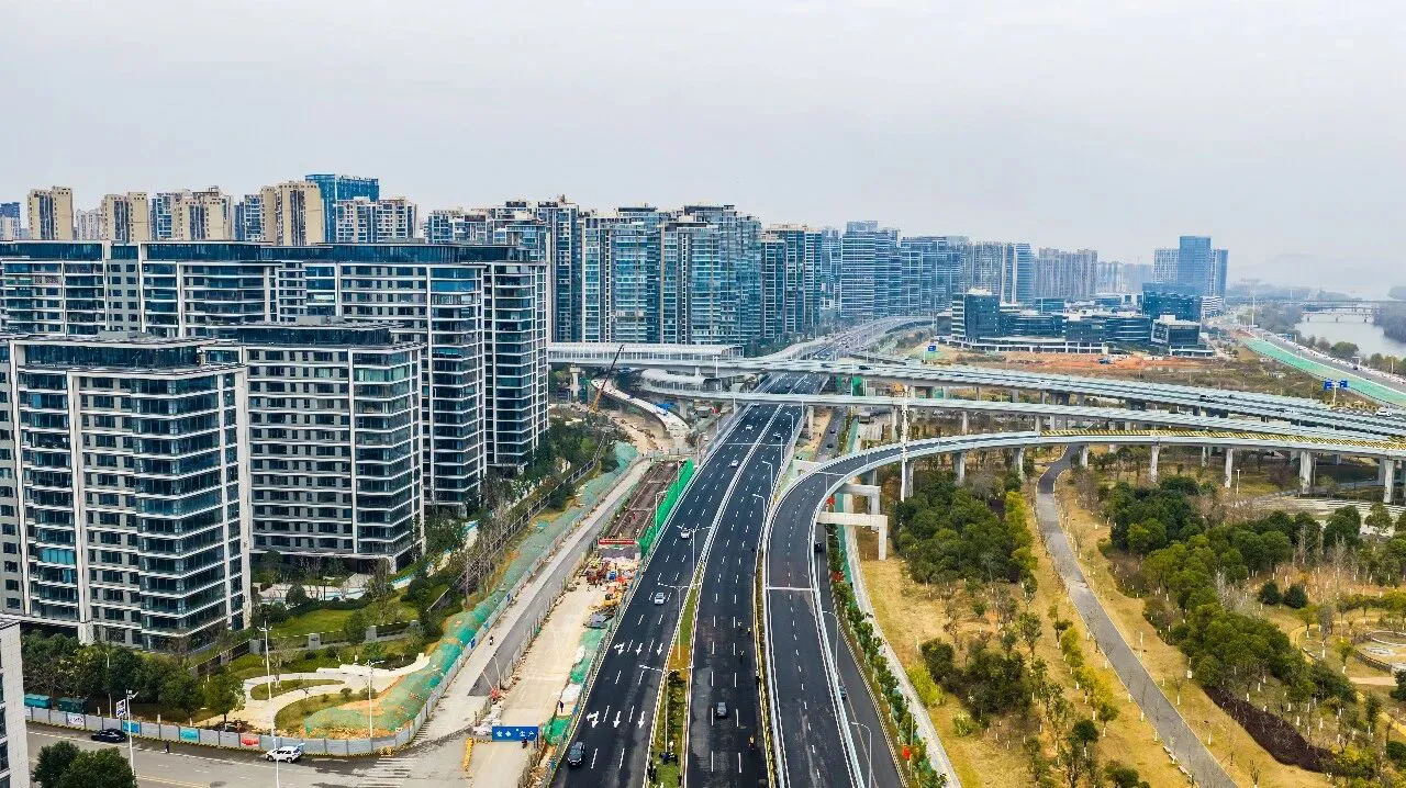 長沙瀟湘北路快速化改造項目全線貫通 望城駛入融城發展「快車道」