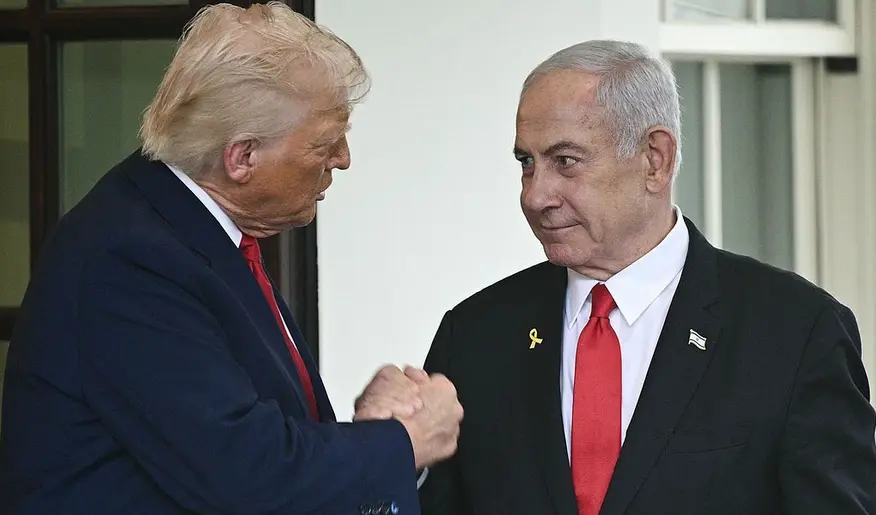 特朗普會晤內塔尼亞胡 對伊朗發出威脅 