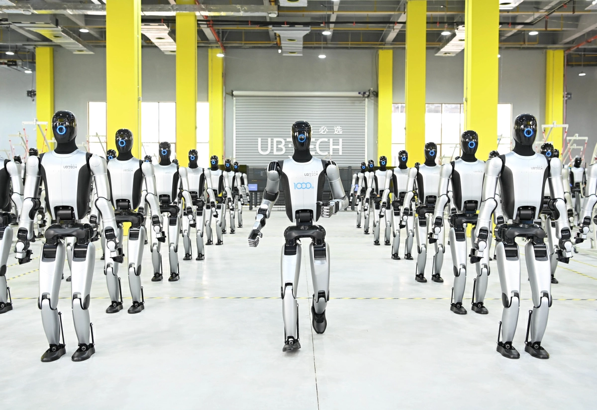 千台機械人下線見證產業躍升 優必選成柳州AI發展標桿