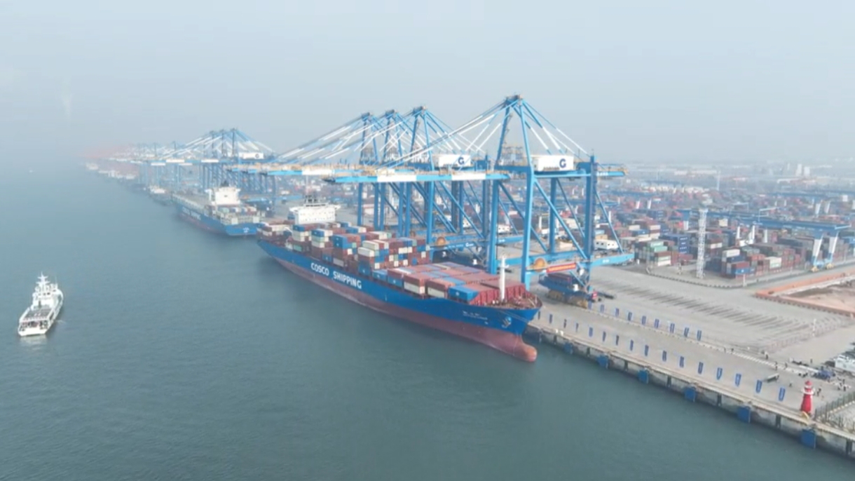 有片| 廣西北部灣港邁入千萬標箱大港行列