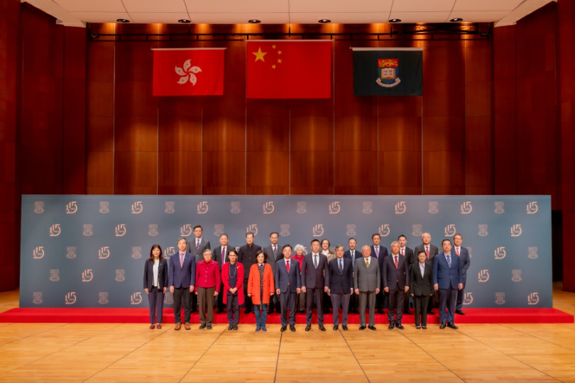 多間大學舉行元旦日升旗禮 師生奏唱國歌迎接新一年