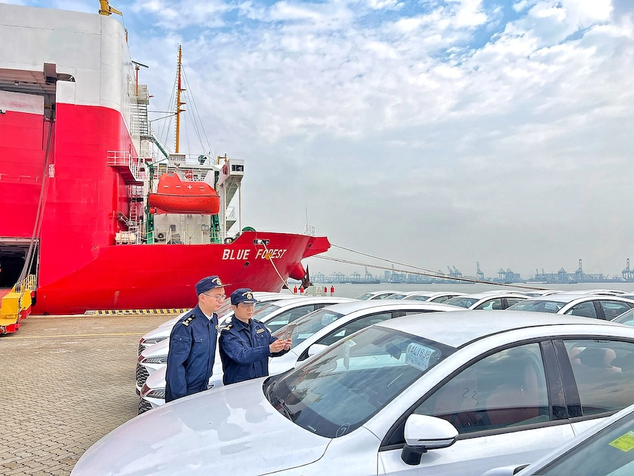  通過「穗港汽車出口快線」模式  已出口香港逾千輛新能源車