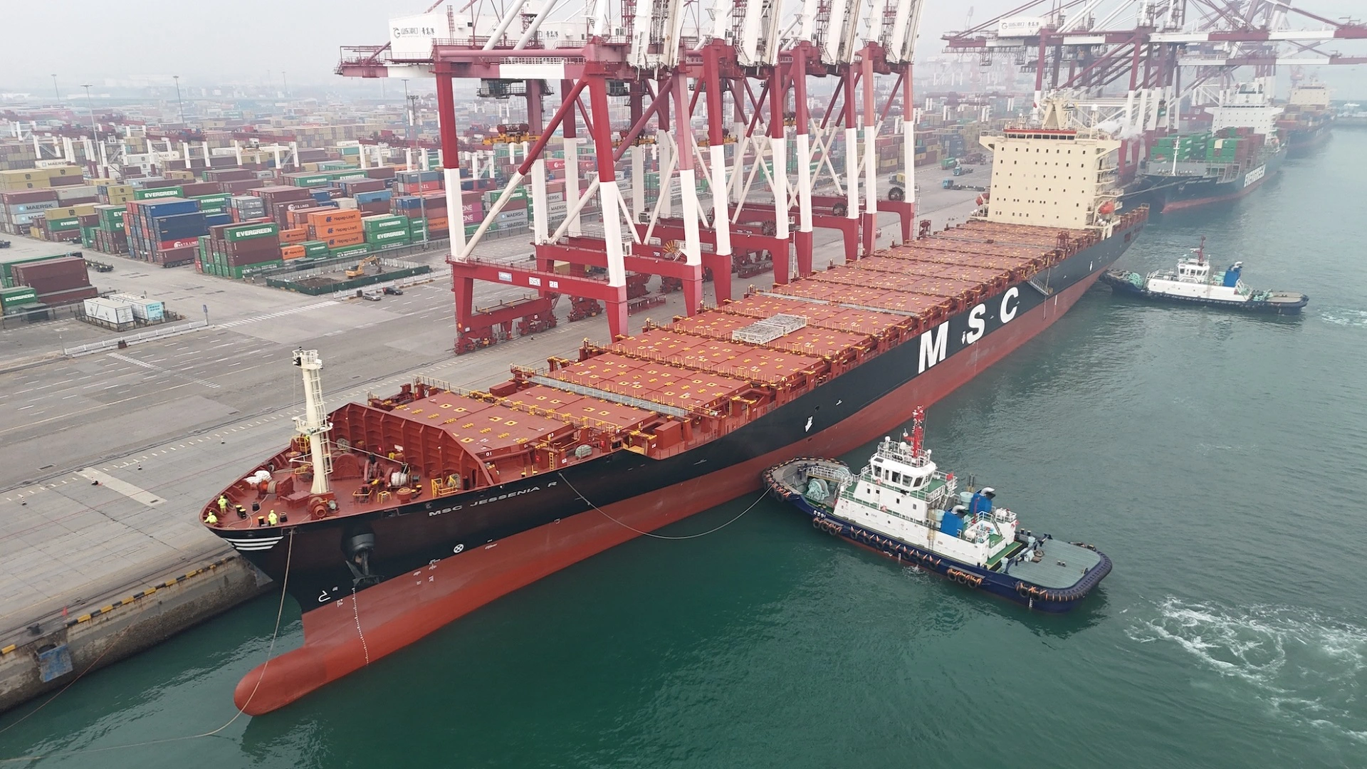 山東港口青島港開通澳洲直航新航線