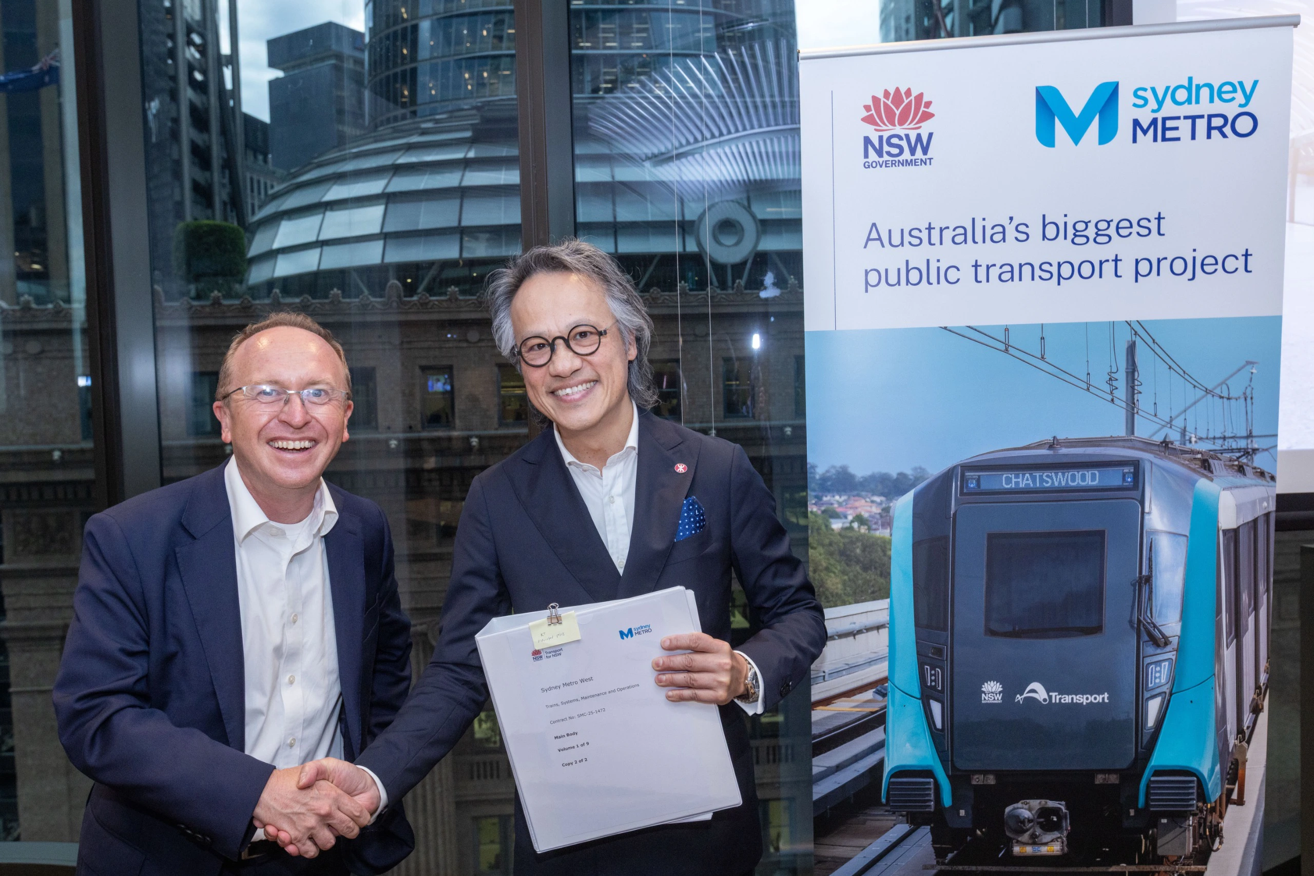 港鐵中車聯營公司奪悉尼地鐵西線合約