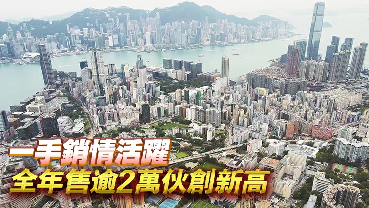 連跌11個月 創逾兩年半新低 港新盤貨尾跌穿1.84萬伙