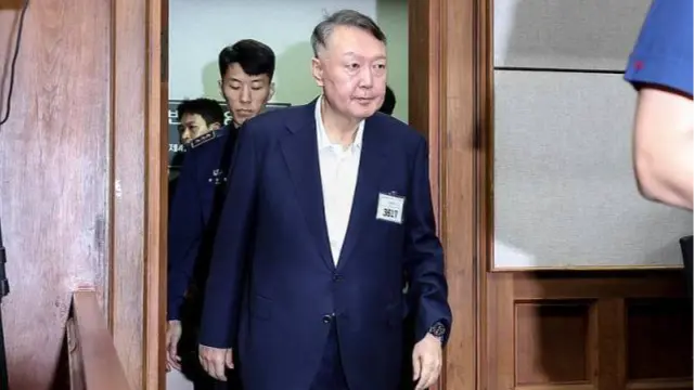 韓國前總統尹錫悅涉嫌發動內亂案舉行結案庭審