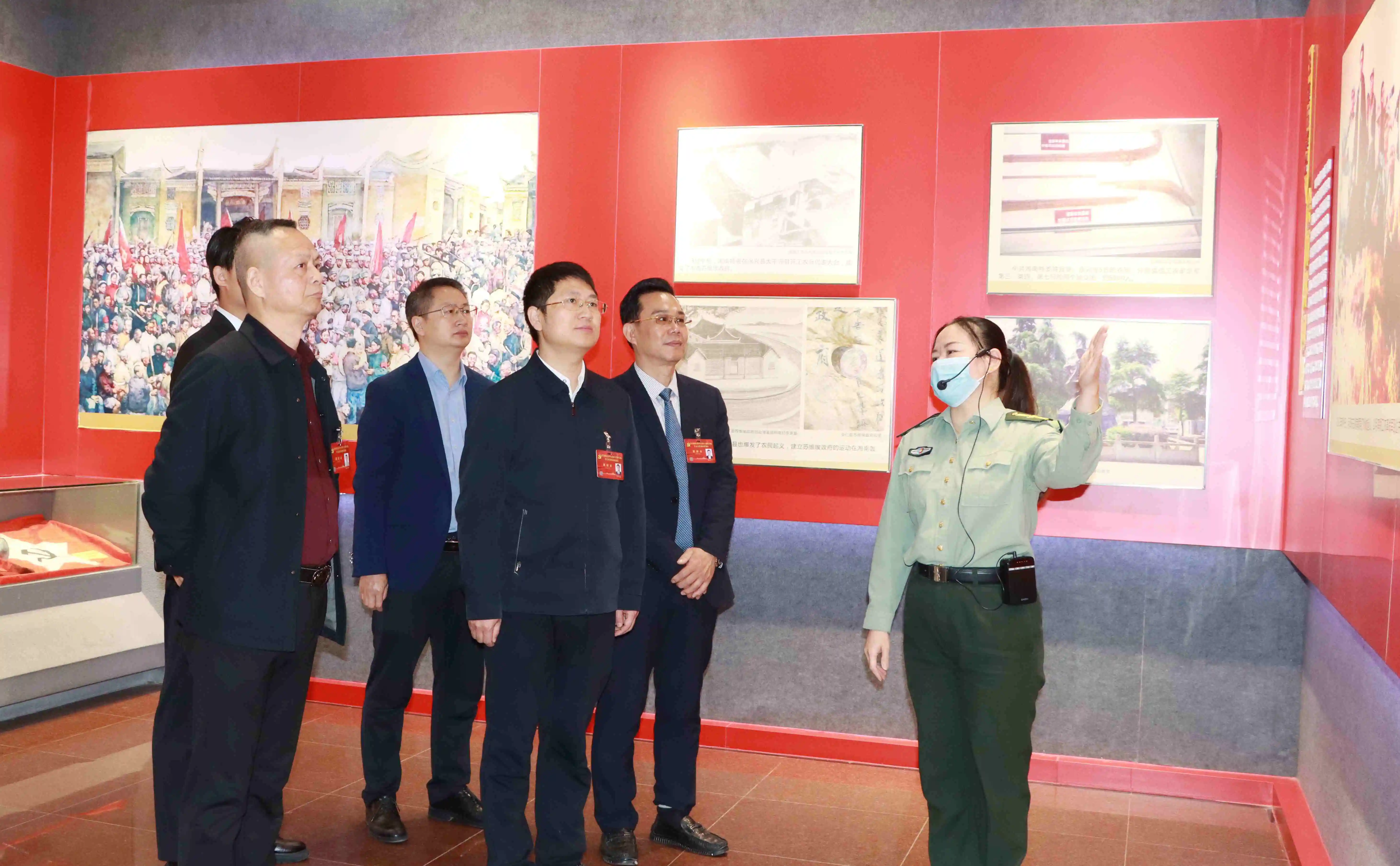 南方財經信息中心開展愛國主義紅色教育專題調研