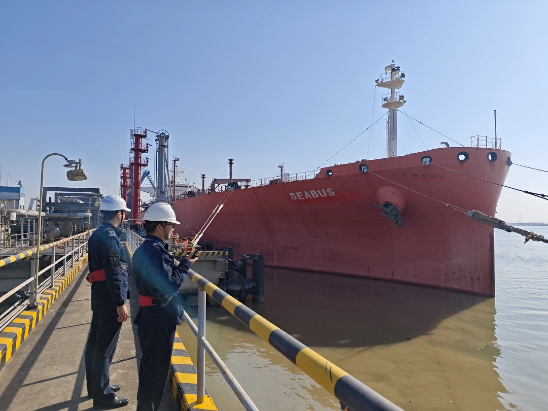     粵港澳過冬添「底氣」來自阿聯酋的2.6萬噸液化氣安全抵莞