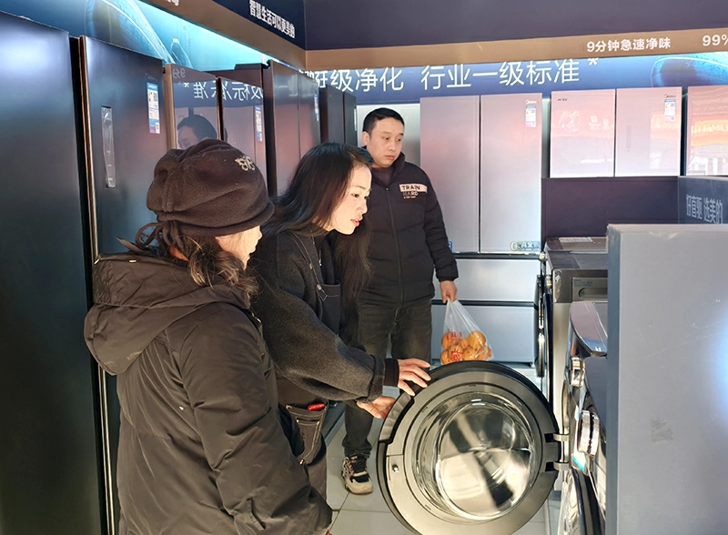 「國補」新政落地  四川綿竹家電市場迎來銷售熱潮