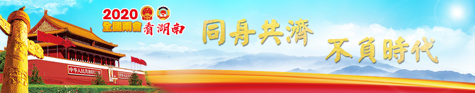2020 全國兩會看湖南 同舟共濟 不負時代