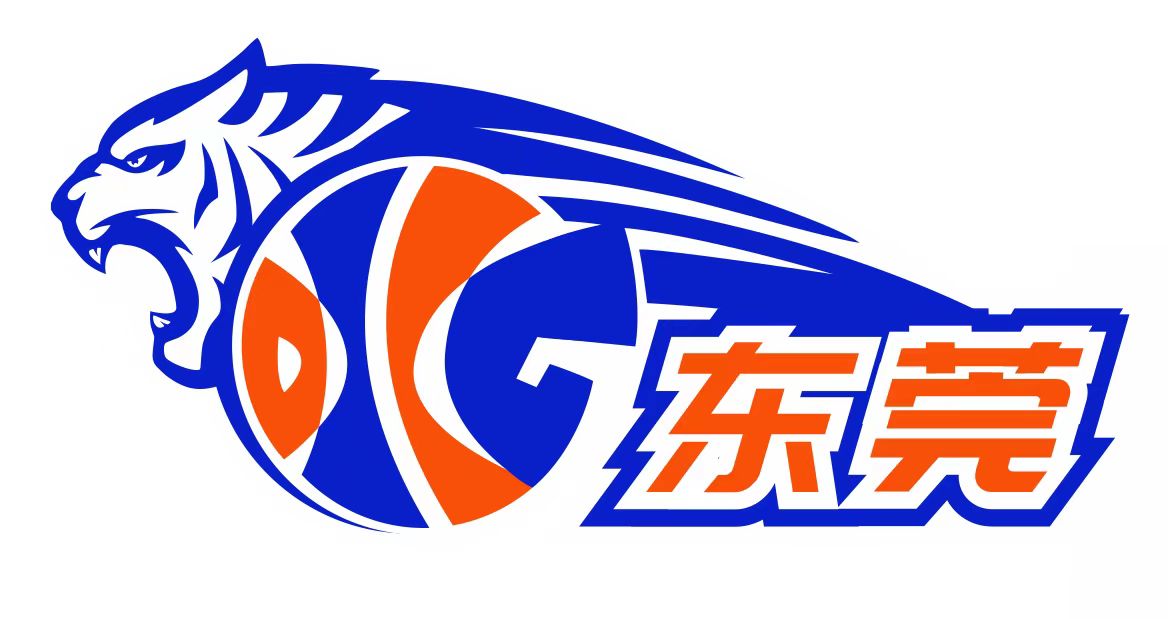 粤BA东莞队+LOGO+（篮球与足球线条交织，嵌入“DG”标识，虎首昂扬尽显进取精神）.jpg