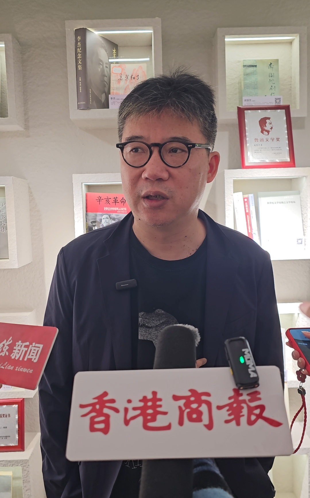 圖說三：魯迅文學獎得主、湖北省作家協會主席李修文.jpg