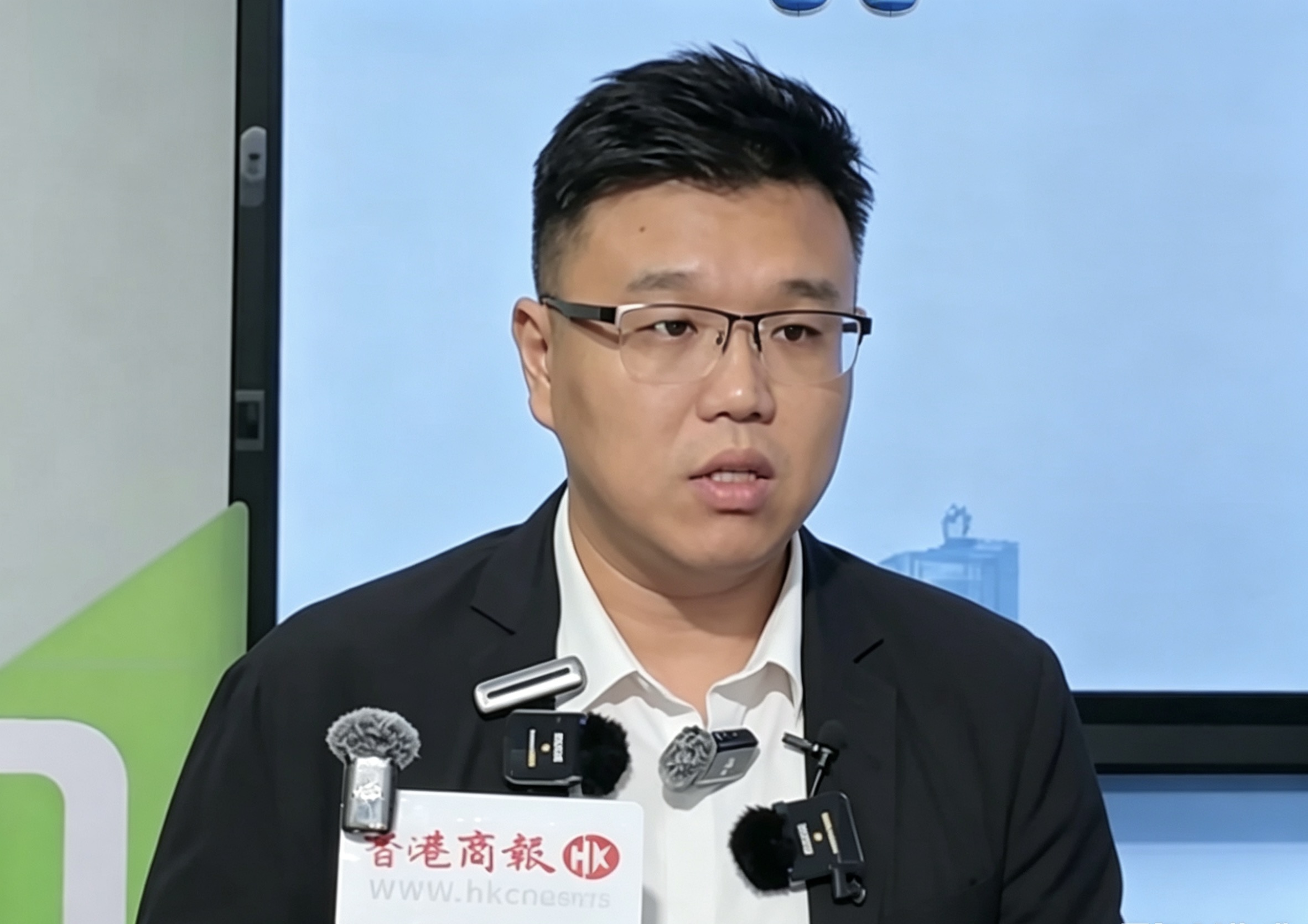 圖說一 吉翼智能產品總監 曲強正在接受記者採訪.jpg
