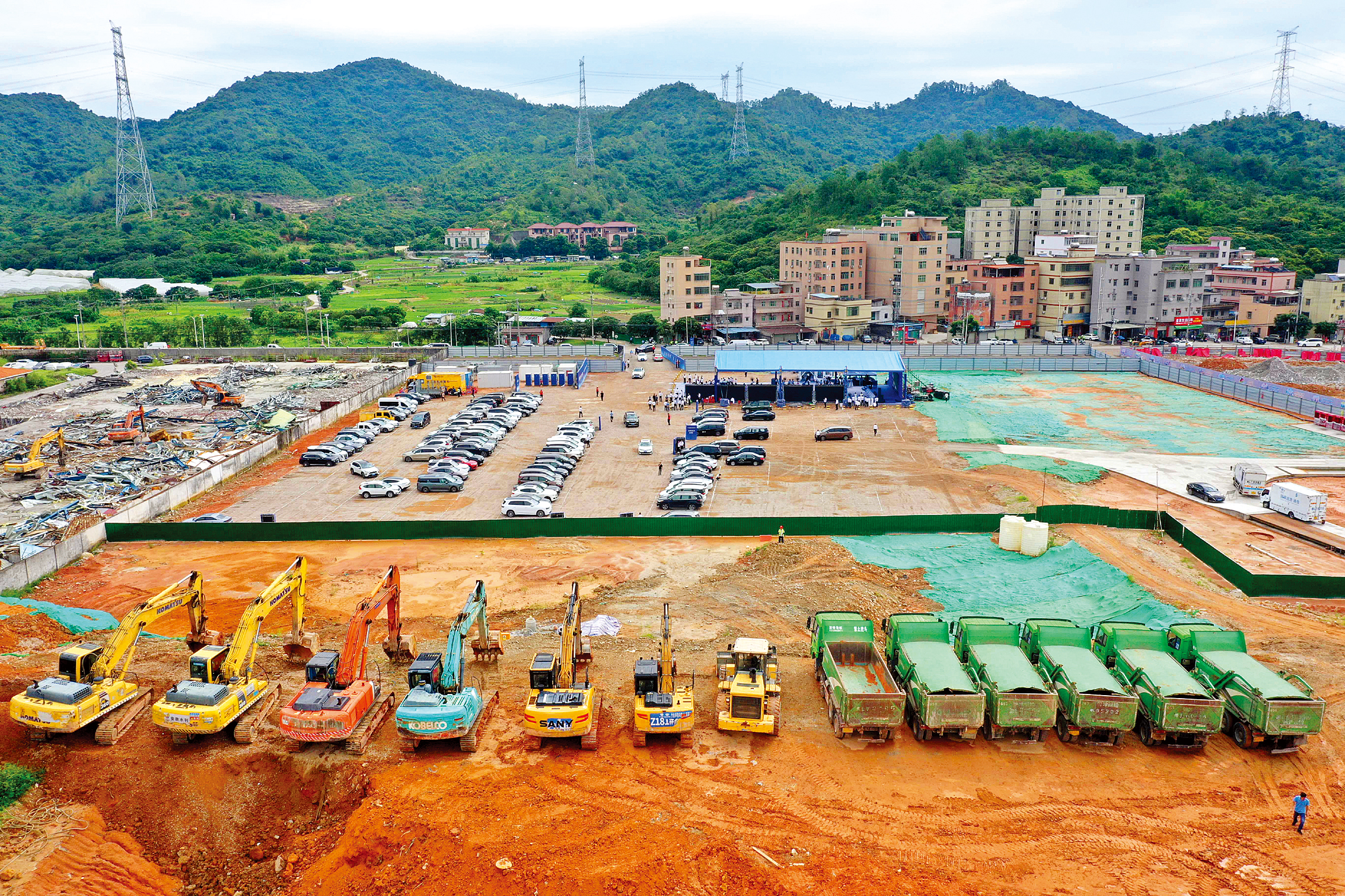 惠州臨深智造產業園建設啟動。惠州日報記者-FZ002911238251.jpg