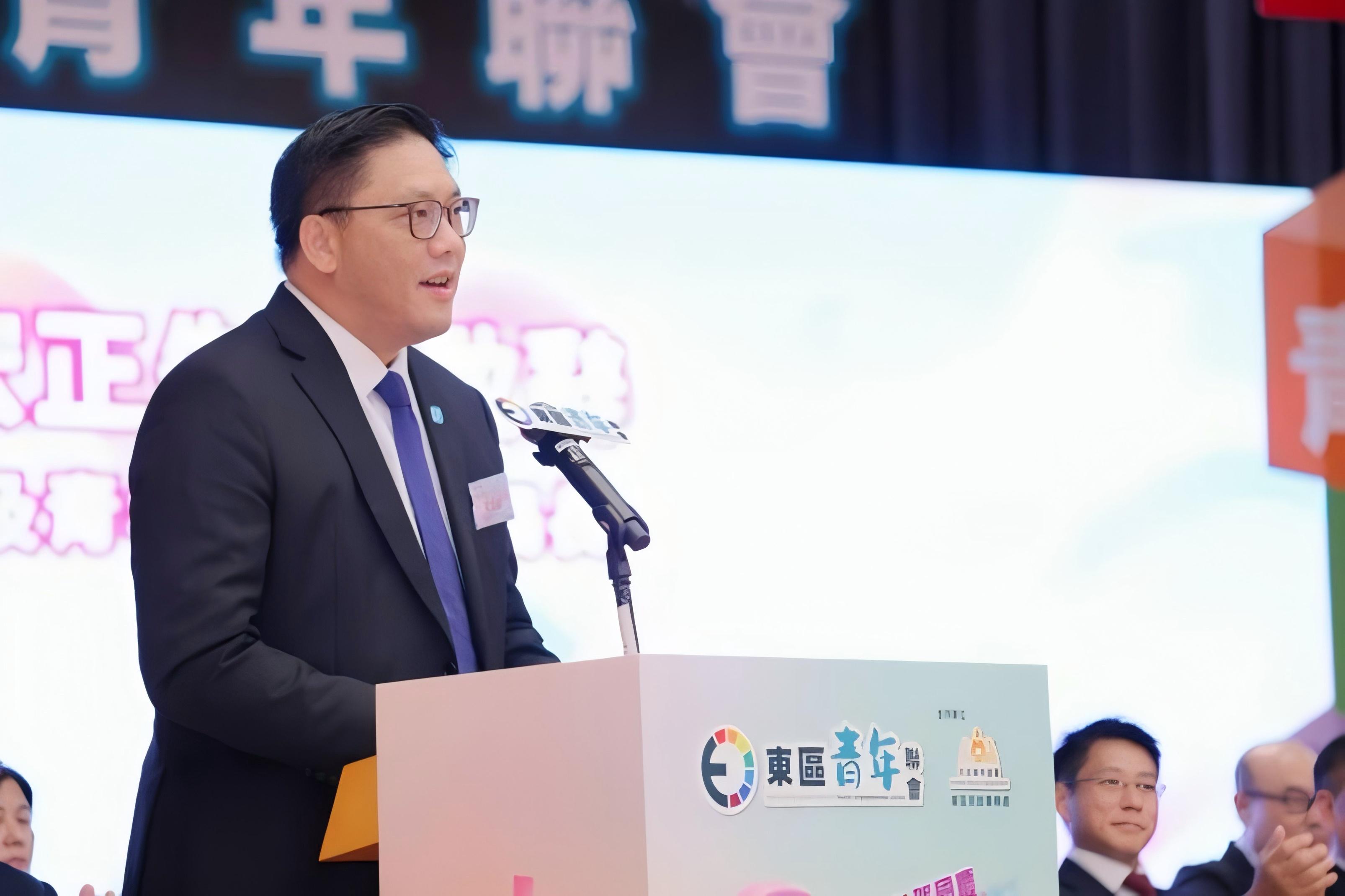 圖二:民政及青年事務局副局長梁宏正致辭.jpg