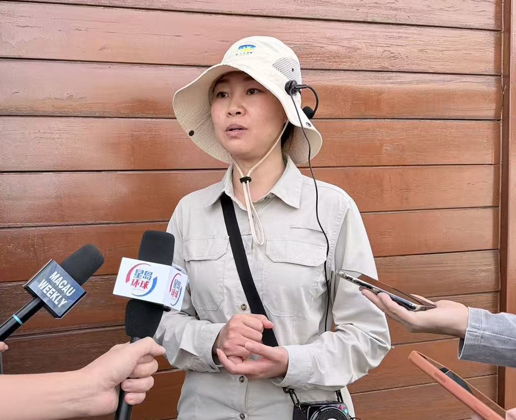 圖2:景區工作人員沈丹丹指,候鳥會選擇最適合的生活環境。.jpg