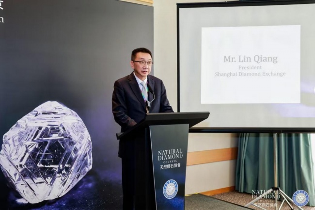 上海鑽石交易所總裁林強先生發表主題演講.jpg